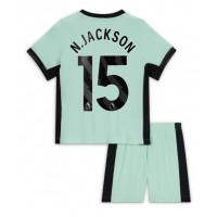Chelsea Nicolas Jackson #15 Rezervni Dres za djecu 2023-24 Kratak Rukav (+ Kratke hlače)